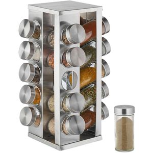 Gewürzkarussell Relaxdays 10032730, drehbar
