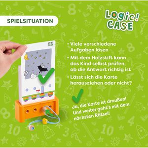 Produktbild für Lernspiel Haba 2013042001, Logic! CASE 5+ Solo Challenge