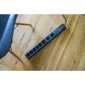 Produktbild für Steckdosenleiste Brennenstuhl Secure-Tec, 3m Kabel