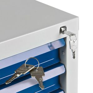 Produktbild für Schubladenschrank ADB 24772, aus Metall