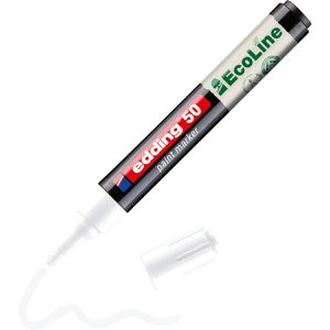 Lackmarker Edding 50 wasserfest & permanent, weiß