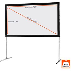 Produktbild für Beamer-Leinwand Celexon Faltrahmen Mobil Expert
