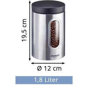 Produktbild für Vorratsdose Westmark 62372260, aus Edelstahl