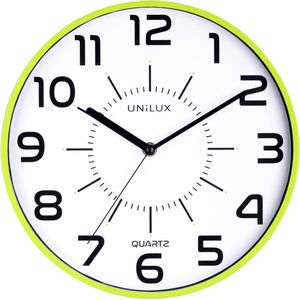 Wanduhr Unilux Pop, Kunststoff, analog, Quarzuhr