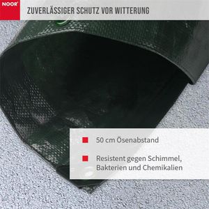 Produktbild für Abdeckplane NOOR Profi, grün
