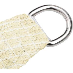 Produktbild für Sonnensegel vidaXL 311168, creme, quadratisch