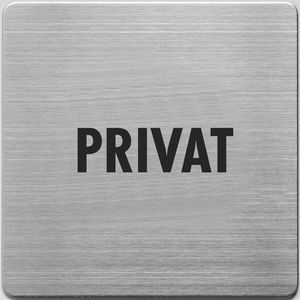 Alco Hinweisschild 450-34, Privat, 9 x 9 cm, Privat