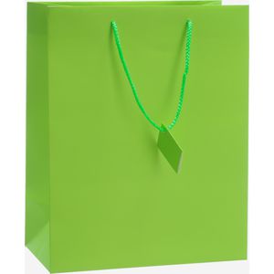 Zöwie Geschenktüte 32167 Maxi, Geschenktasche groß, 26 x 33cm, grün