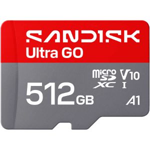 Produktbild für Micro-SD-Karte SanDisk Ultra GO, 512GB