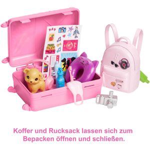 Produktbild für Puppe Barbie Reise Barbie, ab 3 Jahre