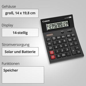 Produktbild für Taschenrechner Canon AS-2400