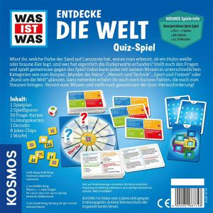 Produktbild für Brettspiel Kosmos WAS IST WAS - Entdecke die Welt