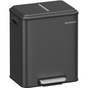 Produktbild für Mülleimer Songmics LTB544B02, schwarz