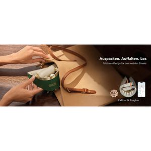 Produktbild für Nackenmassagegerät SKG G7 Pro-Fold Premium, mit Akku