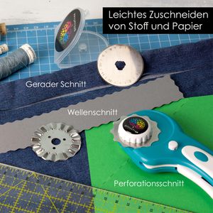 Produktbild für Rollschneider OfficeTree 226, Stoffschneider