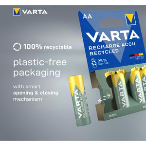 Produktbild für Akku Varta Recycled 56816, 1,2 V, 2100 mAh