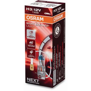 Produktbild für Auto-Lampe OSRAM Night Breaker Laser, H3