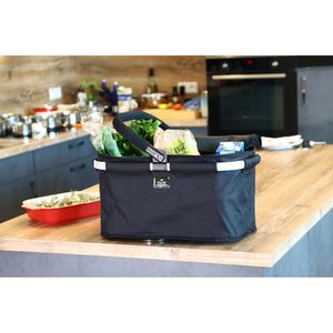 Produktbild für Einkaufskorb Genius 14364 Falko, schwarz