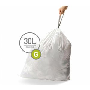 Produktbild für Müllbeutel Simplehuman CW0166, Typ G, 30 Liter