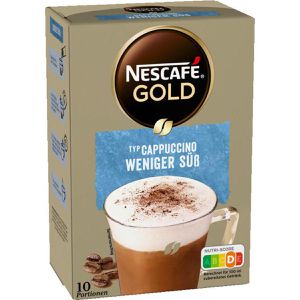 Produktbild für Kaffee Nescafe Gold Cappuccino Weniger Süß