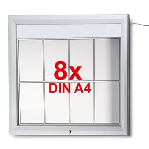 Produktbild für Schaukasten Showdown-Displays T-Linie LED B1 außen