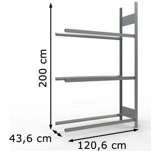 Produktbild für Anbauregal Schulte 20779, für Reifenregal