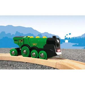 Produktbild für Spielzeugeisenbahn BRIO 33593 Grüner Gustav Lok