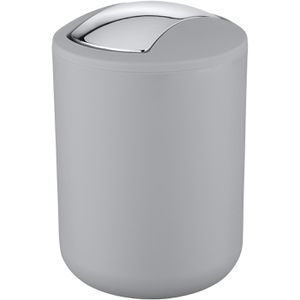 Produktbild für Mülleimer Wenko Brasil S, grau