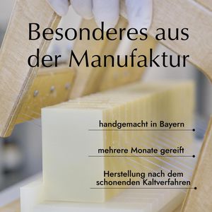 Produktbild für Seife ASAVO Premium handgemachte Bio Naturseife, Olivenöl