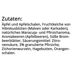 Produktbild für Tee Goldmännchen Maracuja &amp; Pfirisich, natürlich aromatisiert