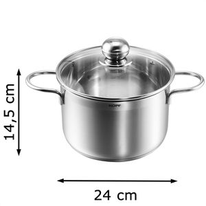 Produktbild für Kochtopf Kopf 124627 Josie, 6,5 Liter