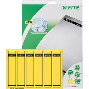 Produktbild für Rückenschilder Leitz 1686-20-15, gelb