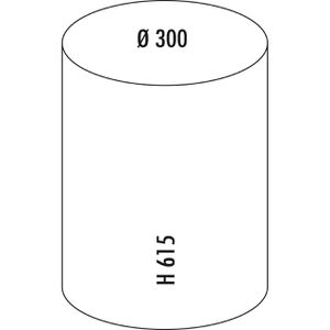 Produktbild für Aschenbecher Wesco 151634-41, silber, für Outdoor