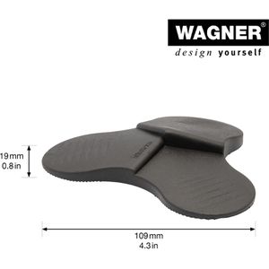 Produktbild für Türstopper Wagner-System 3STOP, aus Kunststoff