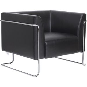 Produktbild für Loungesessel hJh-OFFICE CURACAO, 713330, schwarz