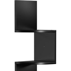 Produktbild für Wandregal Vasagle LBC072B01, schwarz