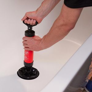 Produktbild für Abflusspumpe Relaxdays Abflussreiniger Pumpe