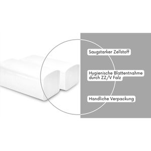 Produktbild für Papierhandtücher Semy-Top 2-lagig