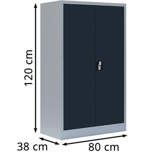 Produktbild für Aktenschrank Lüllmann 530298, aus Metall