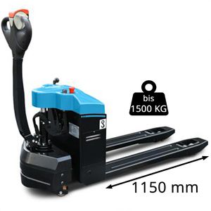 Produktbild für Hubwagen HanseLifter E-BF-WALK-08 Tragkraft 1500kg