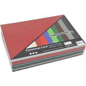 Produktbild für Tonpapier Colortime Weihnachts-Karton, A4