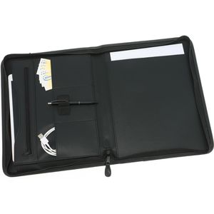 Produktbild für Schreibmappe Alassio 30042, Milano, schwarz, Kunstleder