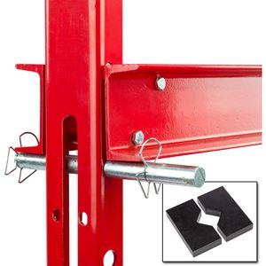 Produktbild für Werkstattpresse DEMA 24478, Pressdruck 20 t