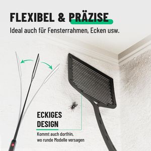 Produktbild für Fliegenklatsche Greate 901019 Elektro Vernichter, 51 x 10 cm