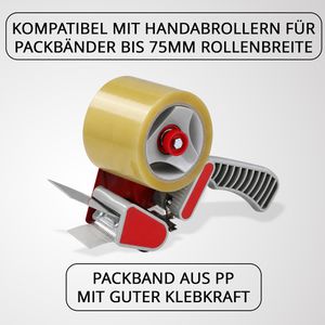 Produktbild für Packband Böttcher-AG Premium PP, transparent