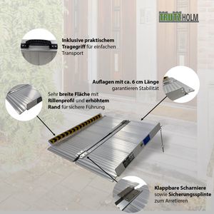 Produktbild für Auffahrrampe Trutzholm 37535, Rollstuhl-Rampe