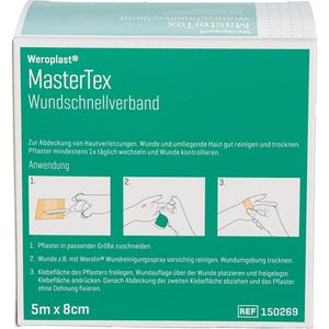 Produktbild für Pflaster Wero MasterTex Wundschnellverband 1 Rolle