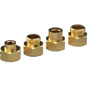 Produktbild für Gasflaschen-Adapter Drehmeister 106324, Euro - Befüllung