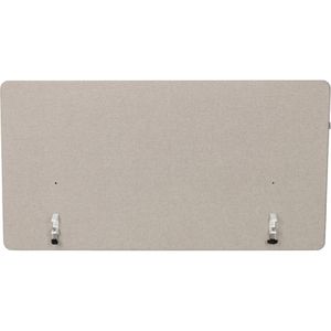 Produktbild für Tischtrennwand hJh-OFFICE 891019, taupe