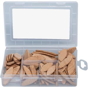 Produktbild für Flachdübel Fischer 548595, EasyDIY Box Holzlamelle